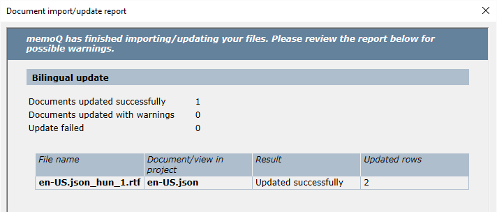 document_import_update_report