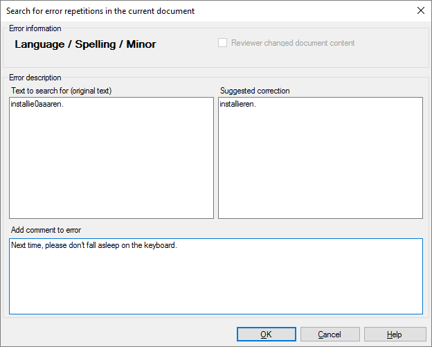 search-for-error-repetitions