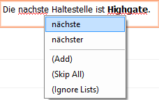 Erreur d’orthographe