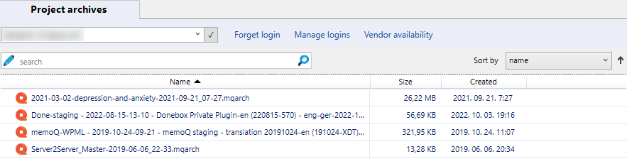Archive de projet