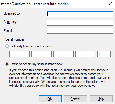 memoq_activation_enter_user details