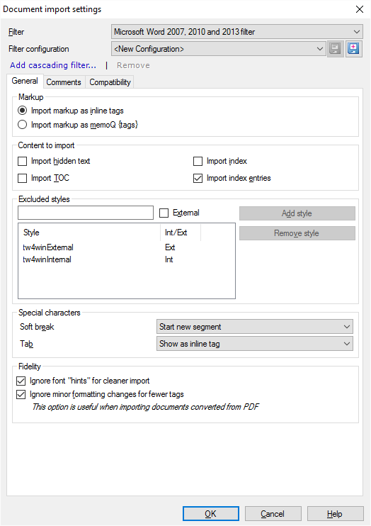 document-import-settings