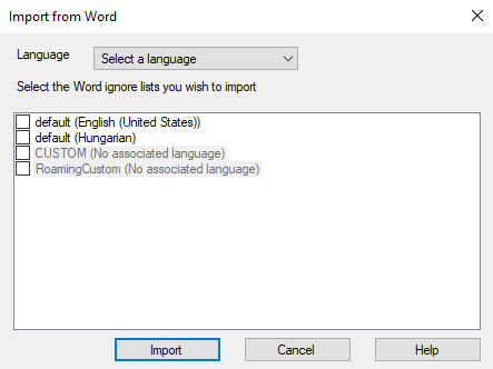 import pages into word
