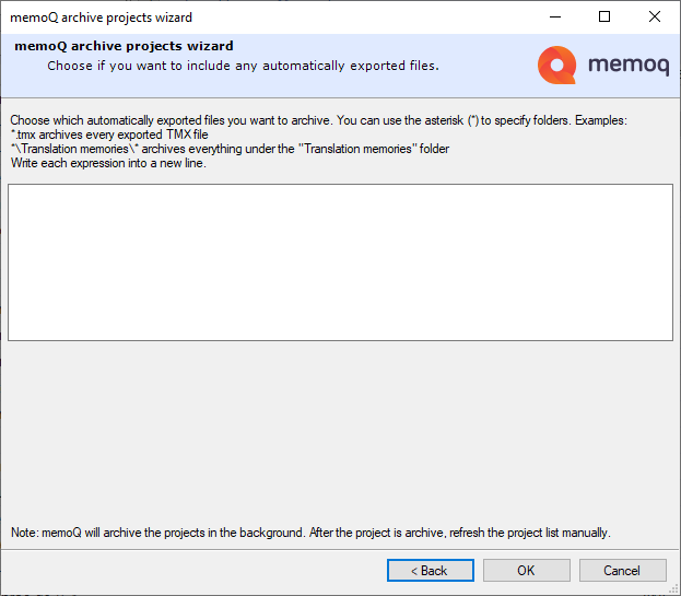 memoq-archive-projects-wizard-exported-files