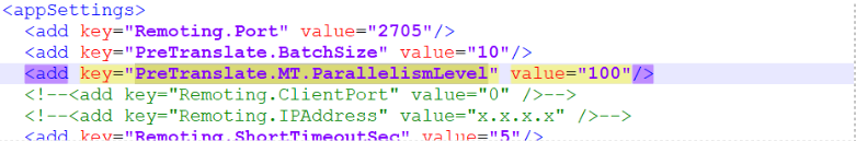 Code sample.